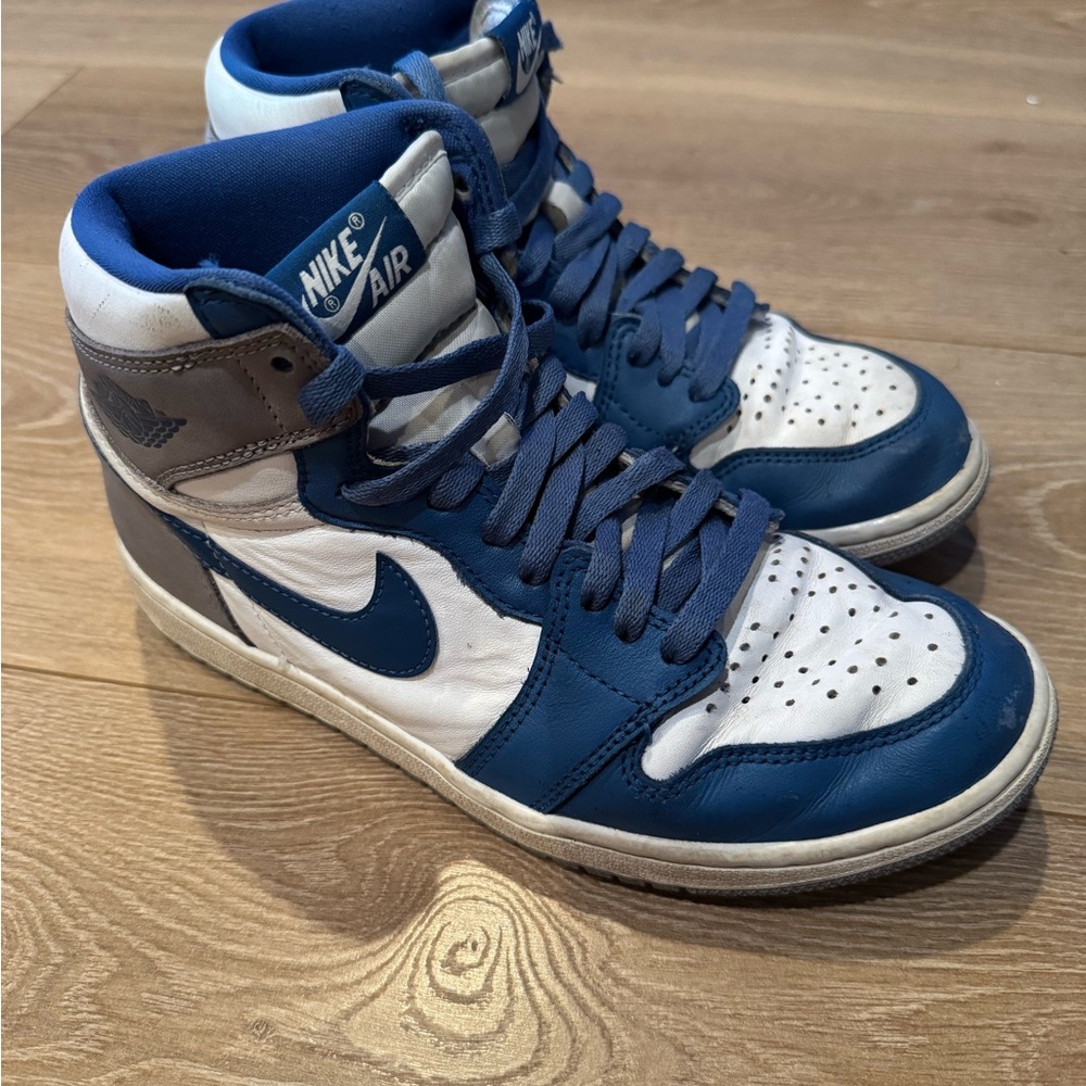 Nike air Jordan 1 high “true blue”, men’s size 7.5